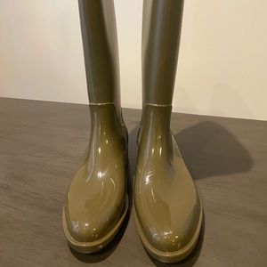 NWOT Green Sam Edelman rain boot